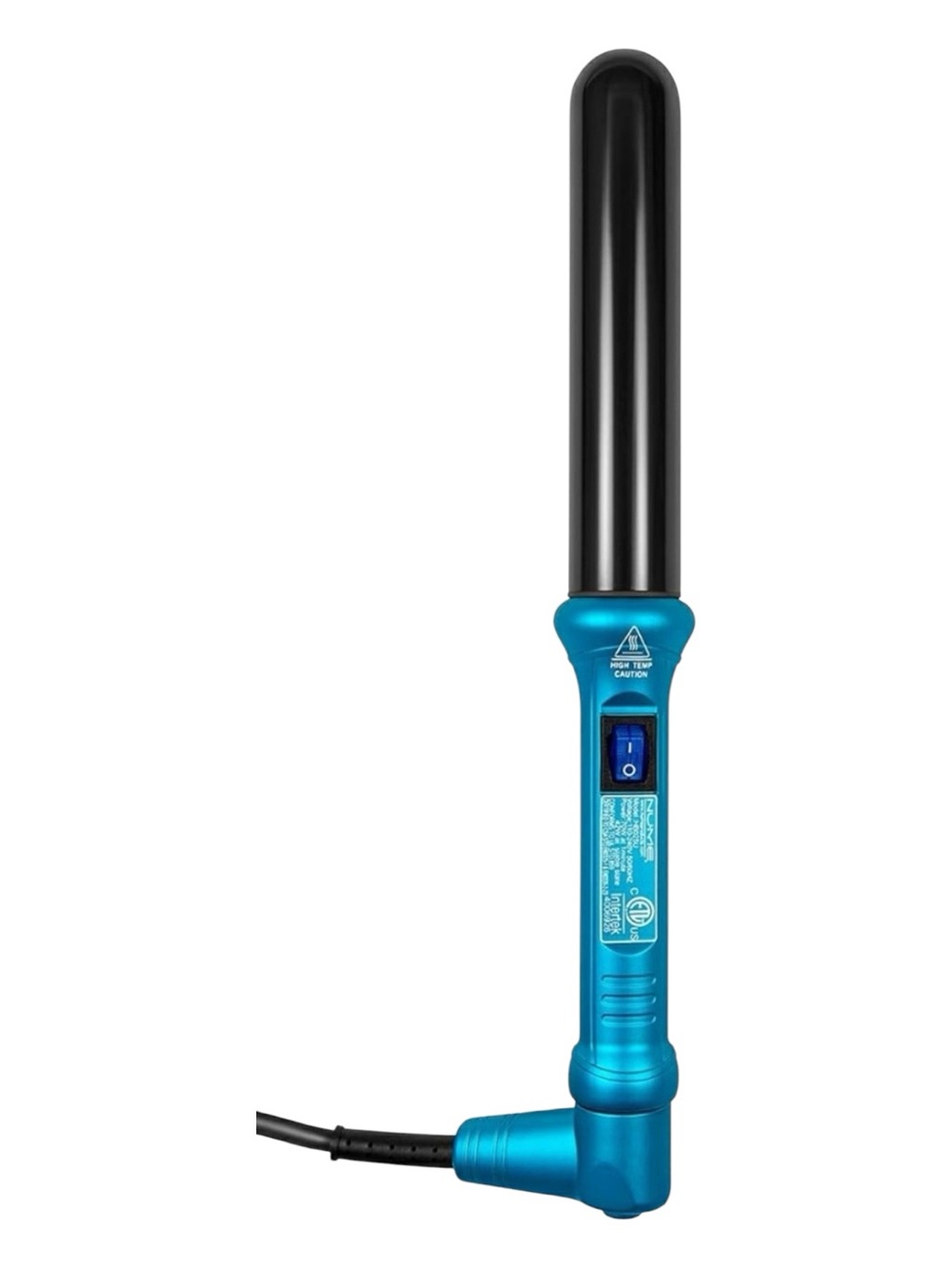 NuMe Classic Curling Wand in turquoise